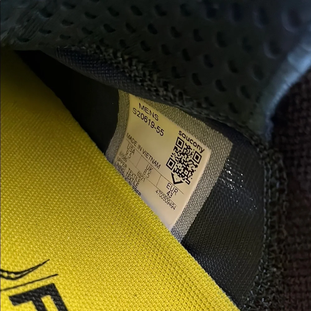 Saucony Blue Athletic Shoes Sleek Design Performance - Picture 4 of 4